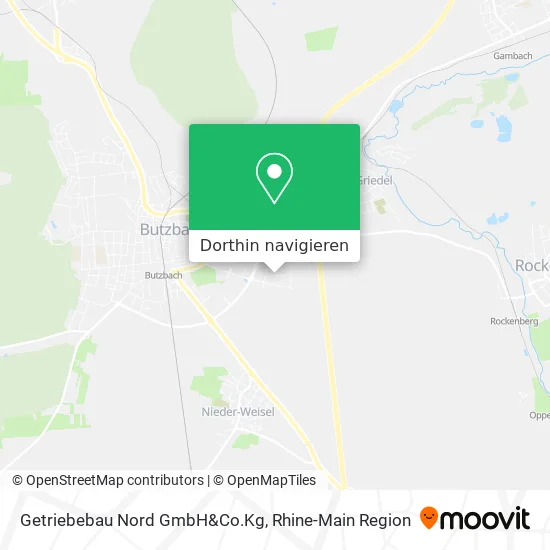 Getriebebau Nord GmbH&Co.Kg Karte