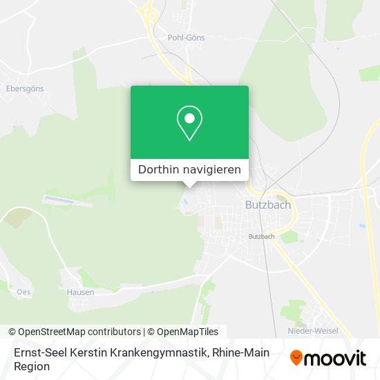 Ernst-Seel Kerstin Krankengymnastik Karte