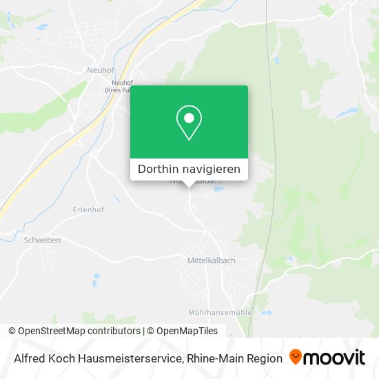 Alfred Koch Hausmeisterservice Karte