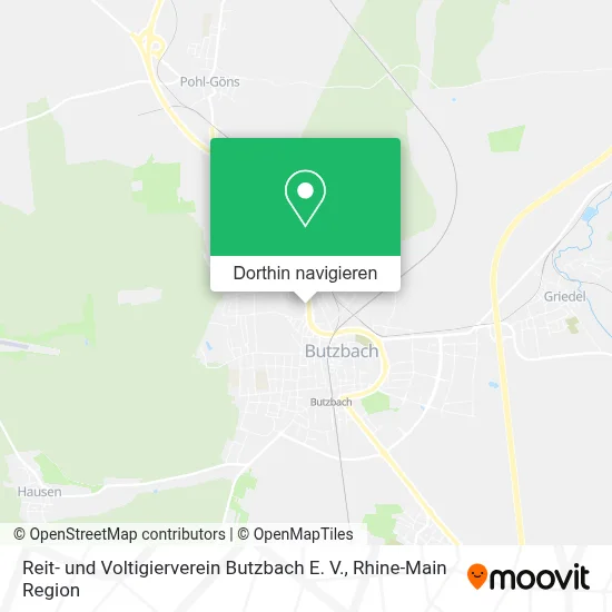 Reit- und Voltigierverein Butzbach E. V. Karte