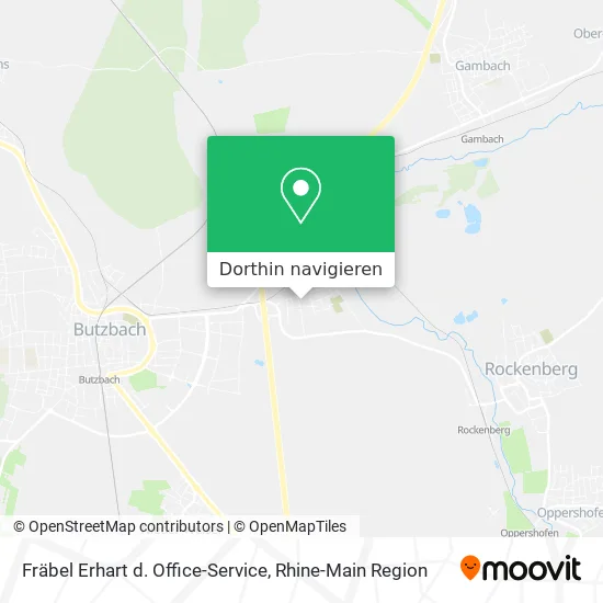 Fräbel Erhart d. Office-Service Karte