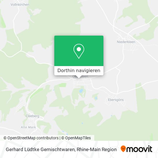 Gerhard Lüdtke Gemischtwaren Karte