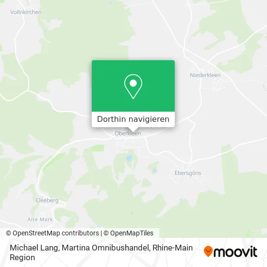 Michael Lang, Martina Omnibushandel Karte