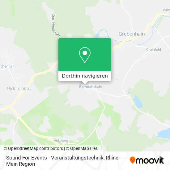 Sound For Events - Veranstaltungstechnik Karte