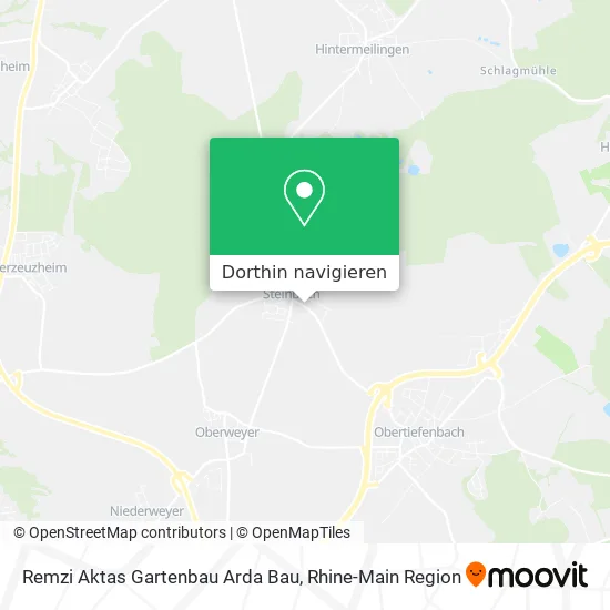 Remzi Aktas Gartenbau Arda Bau Karte