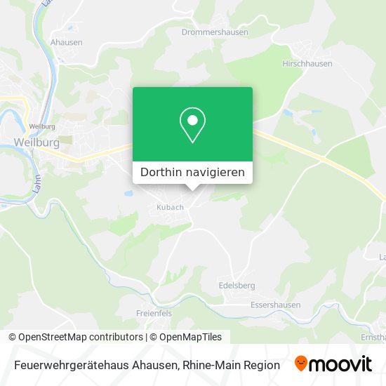 Feuerwehrgerätehaus Ahausen Karte