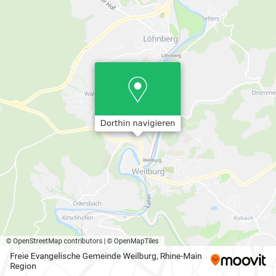 Freie Evangelische Gemeinde Weilburg Karte