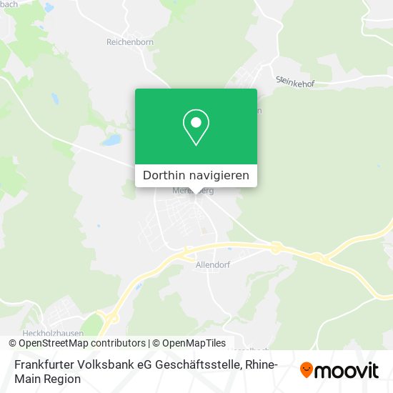 Frankfurter Volksbank eG Geschäftsstelle Karte