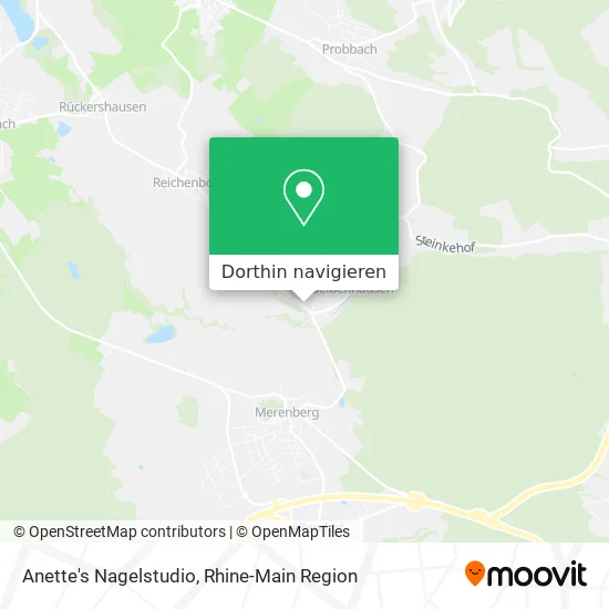 Anette's Nagelstudio Karte