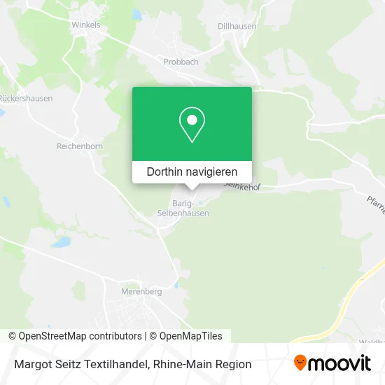 Margot Seitz Textilhandel Karte