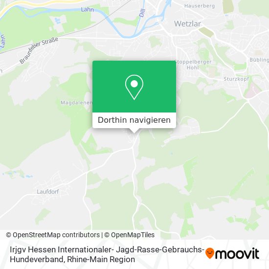 Irjgv Hessen Internationaler- Jagd-Rasse-Gebrauchs- Hundeverband Karte