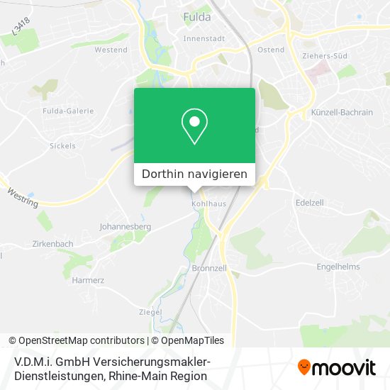 V.D.M.i. GmbH Versicherungsmakler- Dienstleistungen Karte