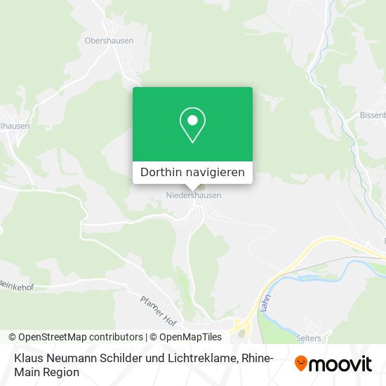 Klaus Neumann Schilder und Lichtreklame Karte