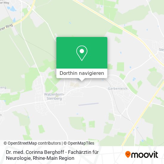 Dr. med. Corinna Berghoff - Fachärztin für Neurologie Karte