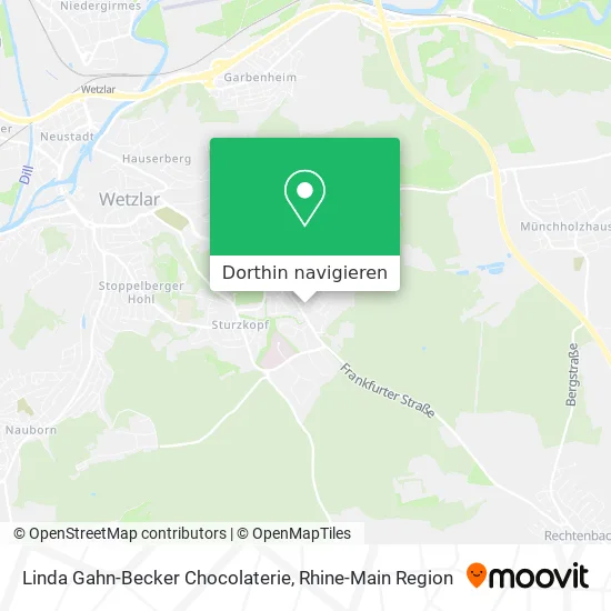 Linda Gahn-Becker Chocolaterie Karte