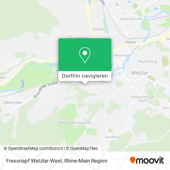 Fressnapf Wetzlar-West Karte