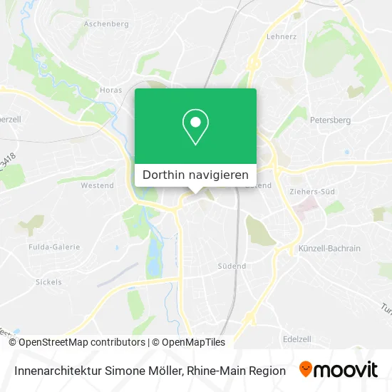 Innenarchitektur Simone Möller Karte