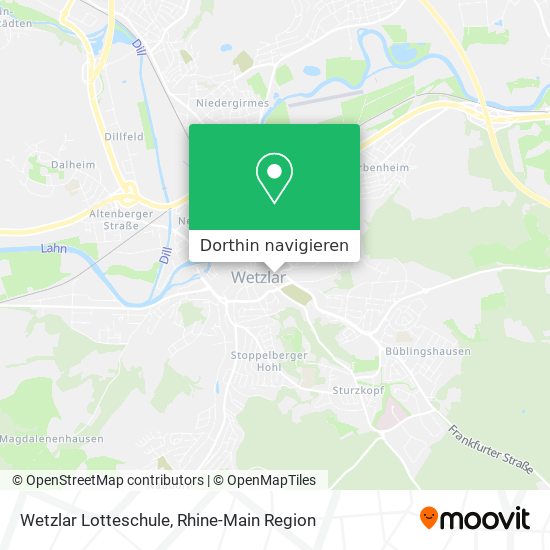 Wetzlar Lotteschule Karte