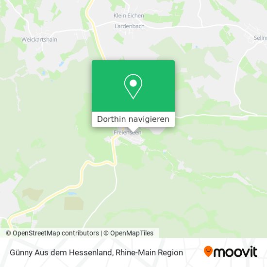 Günny Aus dem Hessenland Karte