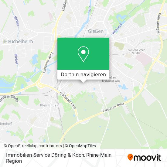 Immobilien-Service Döring & Koch Karte