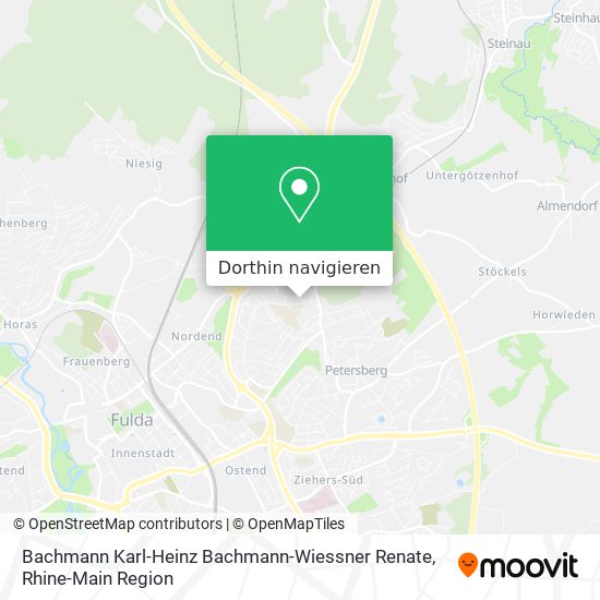 Bachmann Karl-Heinz Bachmann-Wiessner Renate Karte