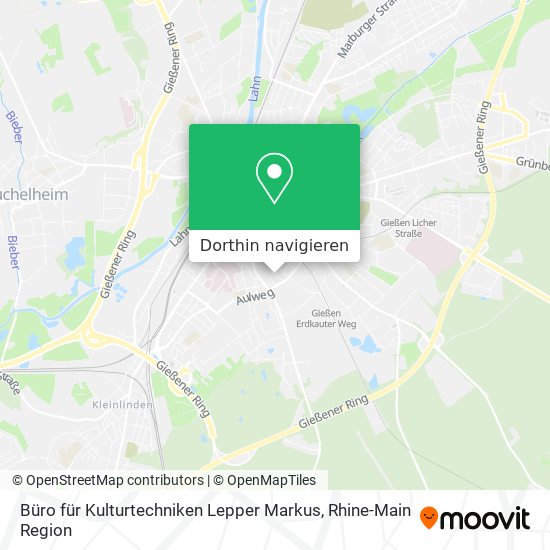 Büro für Kulturtechniken Lepper Markus Karte