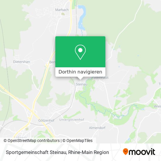 Sportgemeinschaft Steinau Karte