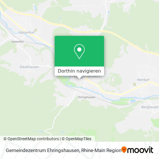 Gemeindezentrum Ehringshausen Karte