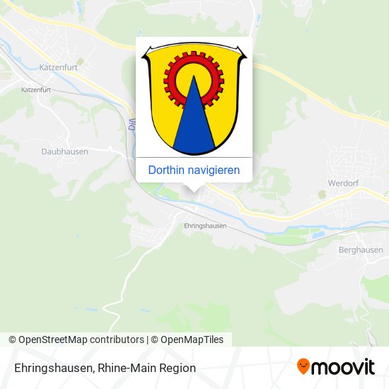 Ehringshausen Karte