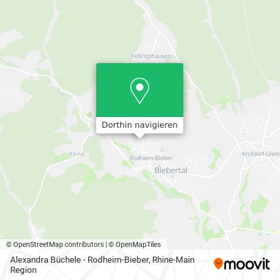 Alexandra Büchele - Rodheim-Bieber Karte