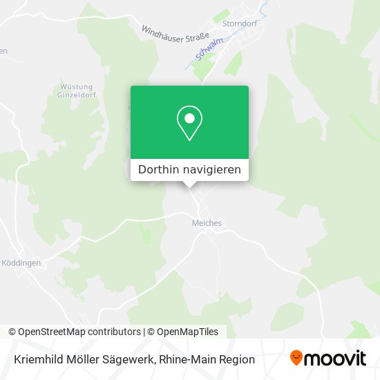 Kriemhild Möller Sägewerk Karte