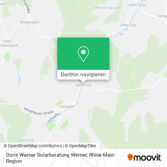 Doris Werner Solarberatung Werner Karte