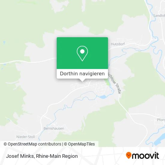 Josef Minks Karte