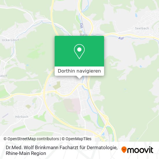 Dr.Med. Wolf Brinkmann Facharzt für Dermatologie Karte