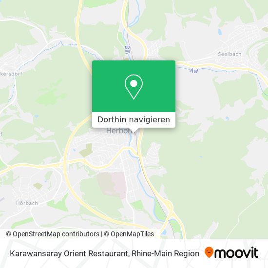 Karawansaray Orient Restaurant Karte