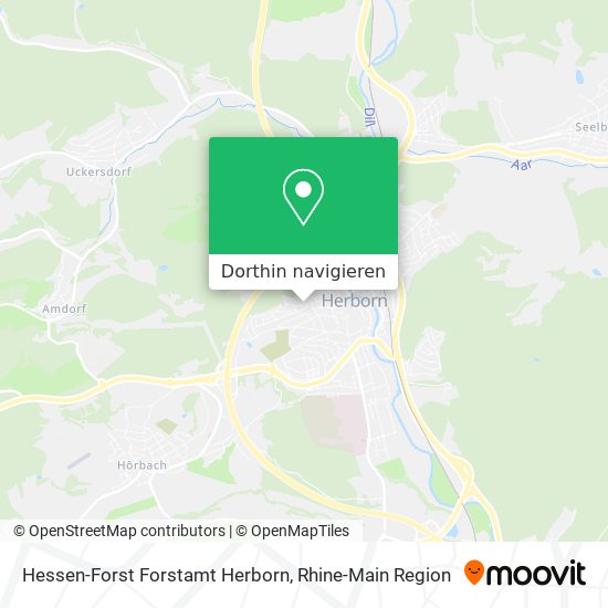 Hessen-Forst Forstamt Herborn Karte