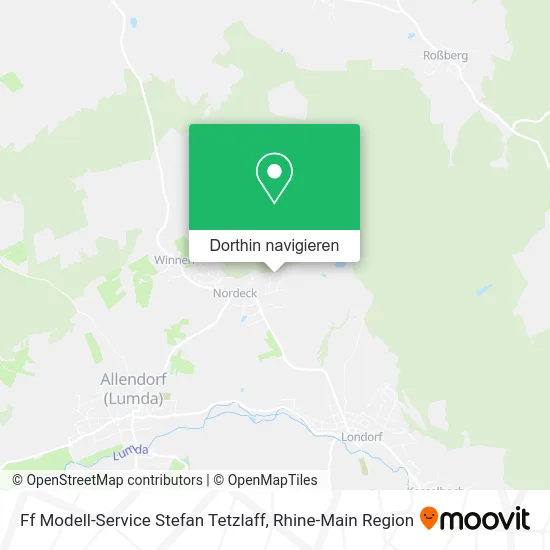 Ff Modell-Service Stefan Tetzlaff Karte