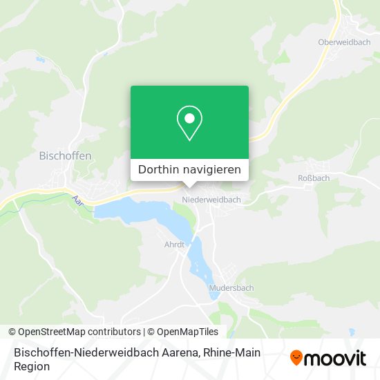 Bischoffen-Niederweidbach Aarena Karte