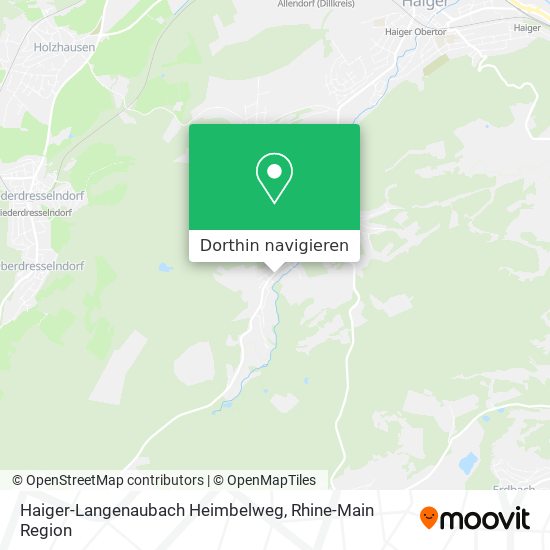 Haiger-Langenaubach Heimbelweg Karte