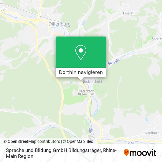 Sprache und Bildung GmbH Bildungsträger Karte