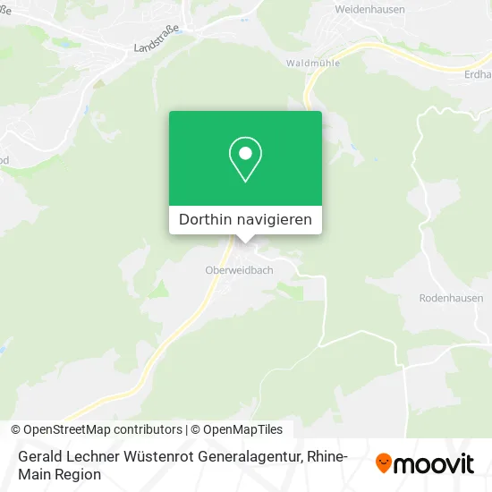 Gerald Lechner Wüstenrot Generalagentur Karte