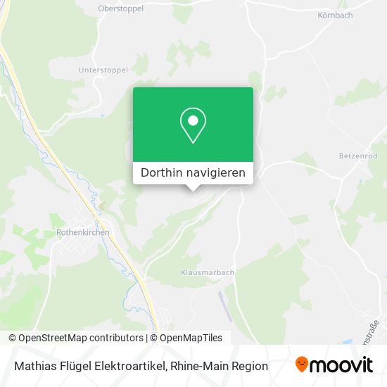 Mathias Flügel Elektroartikel Karte