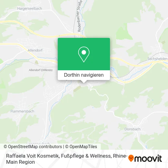 Raffaela Voit Kosmetik, Fußpflege & Wellness Karte