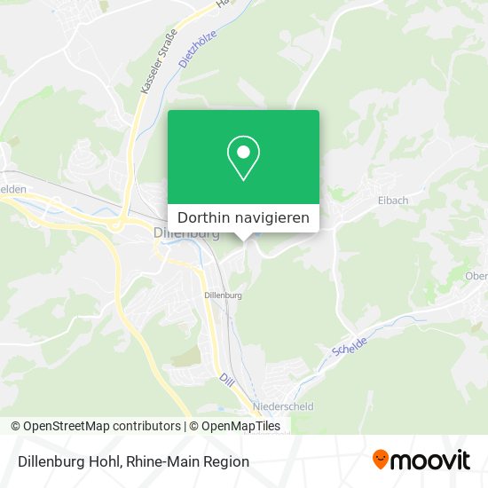 Dillenburg Hohl Karte