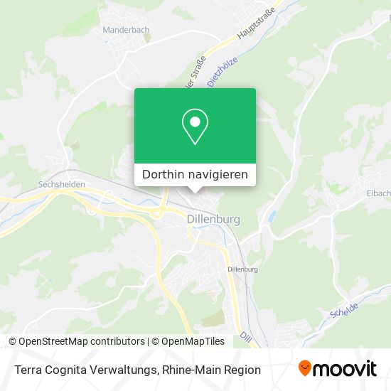 Terra Cognita Verwaltungs Karte