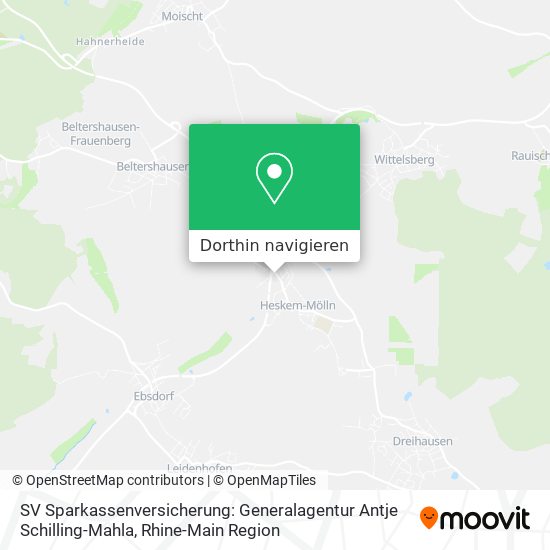 SV Sparkassenversicherung: Generalagentur Antje Schilling-Mahla Karte