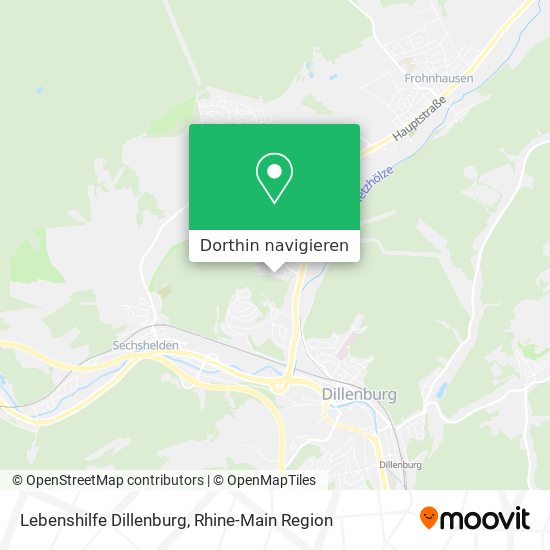 Lebenshilfe Dillenburg Karte