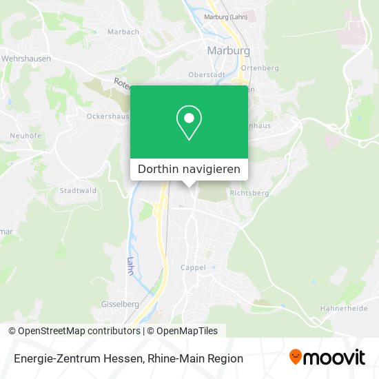 Energie-Zentrum Hessen Karte