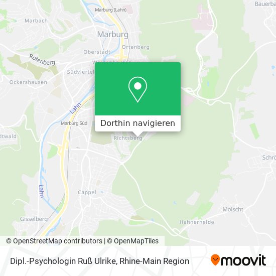 Dipl.-Psychologin Ruß Ulrike Karte