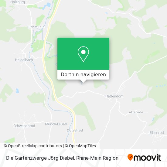 Die Gartenzwerge Jörg Diebel Karte